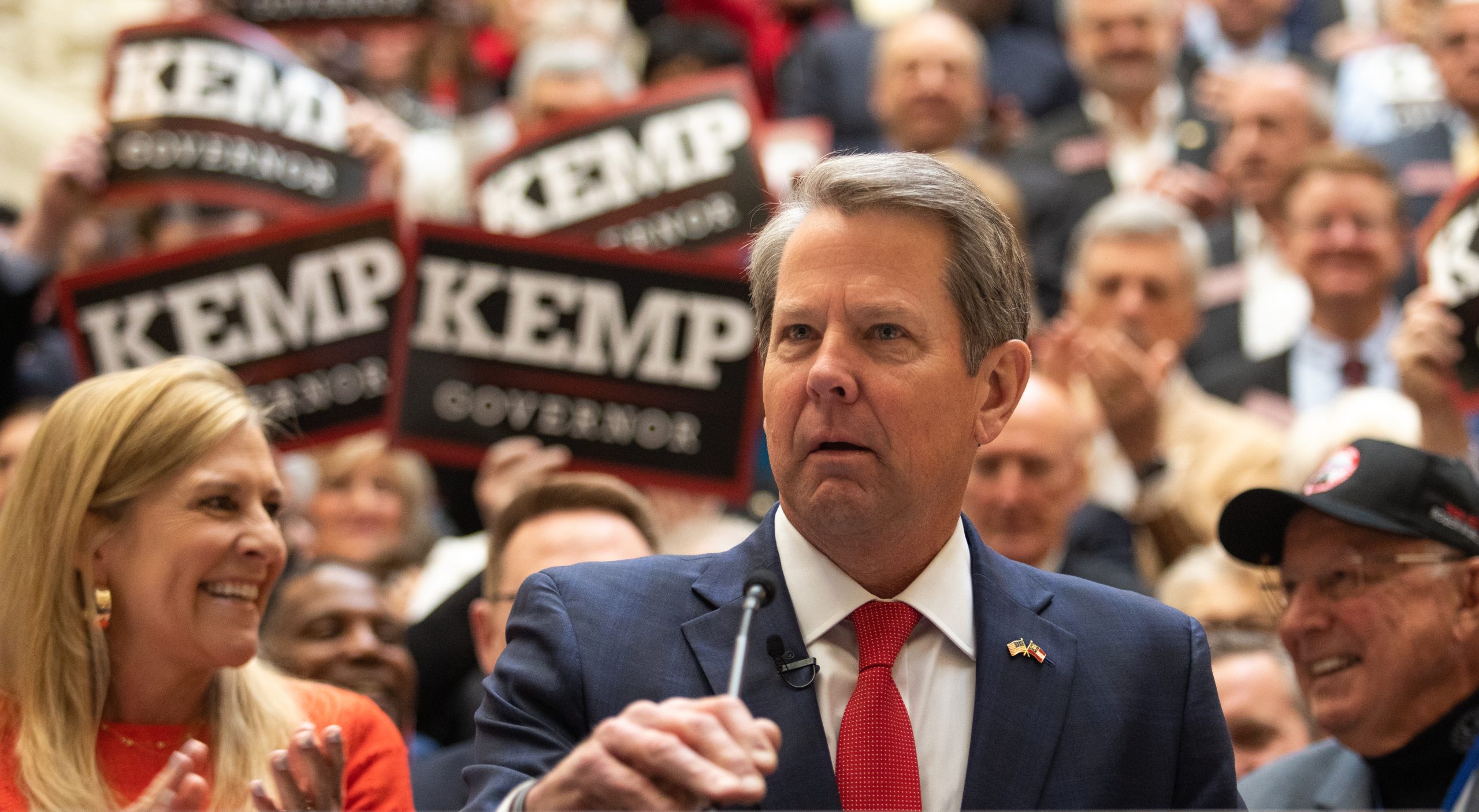 Governor Kemp is confident as he qualifies for reelection campaign
