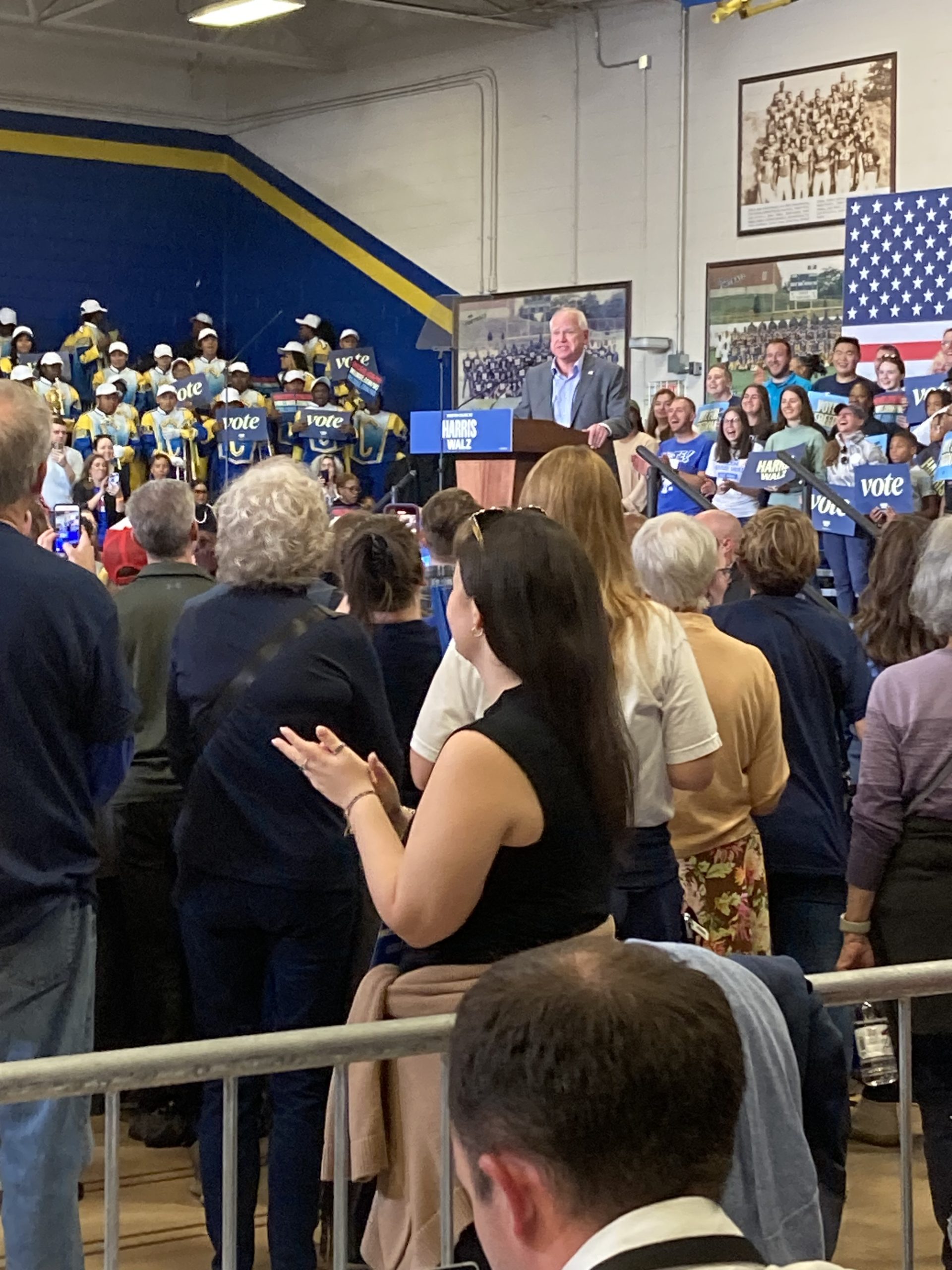 Tim Walz and Kamala Harris rally in Winston-Salem - The Atlanta Voice