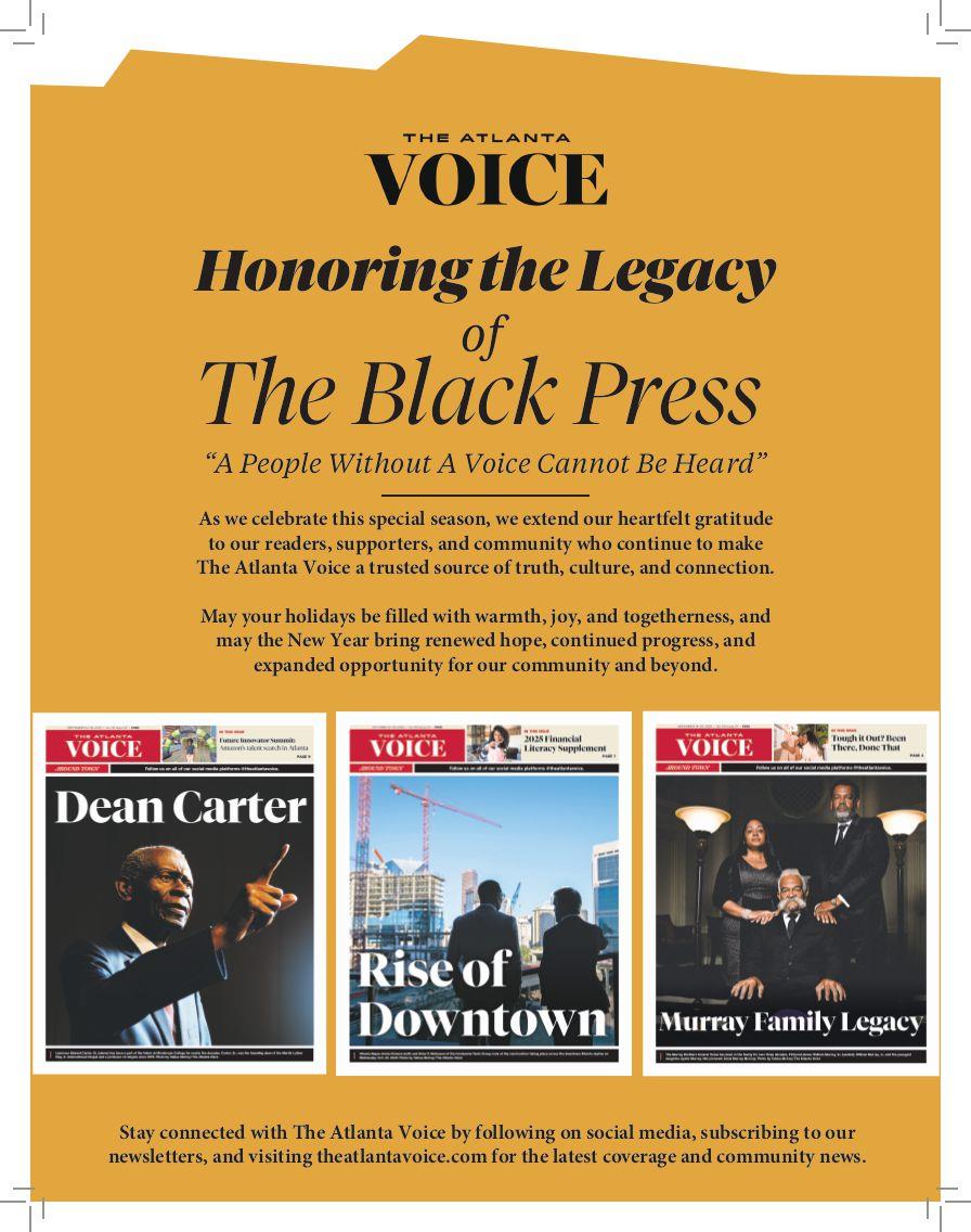 The Atlanta Voice 2025 Year in Review: A Year of Legacy, Leadership, and Looking Forward