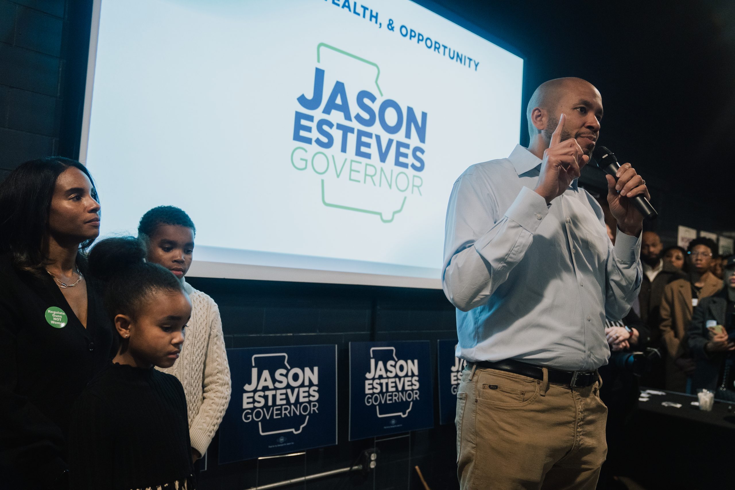 ‘Are you ready to do the work?’: Jason Esteves holds campaign’s election-year kickoff