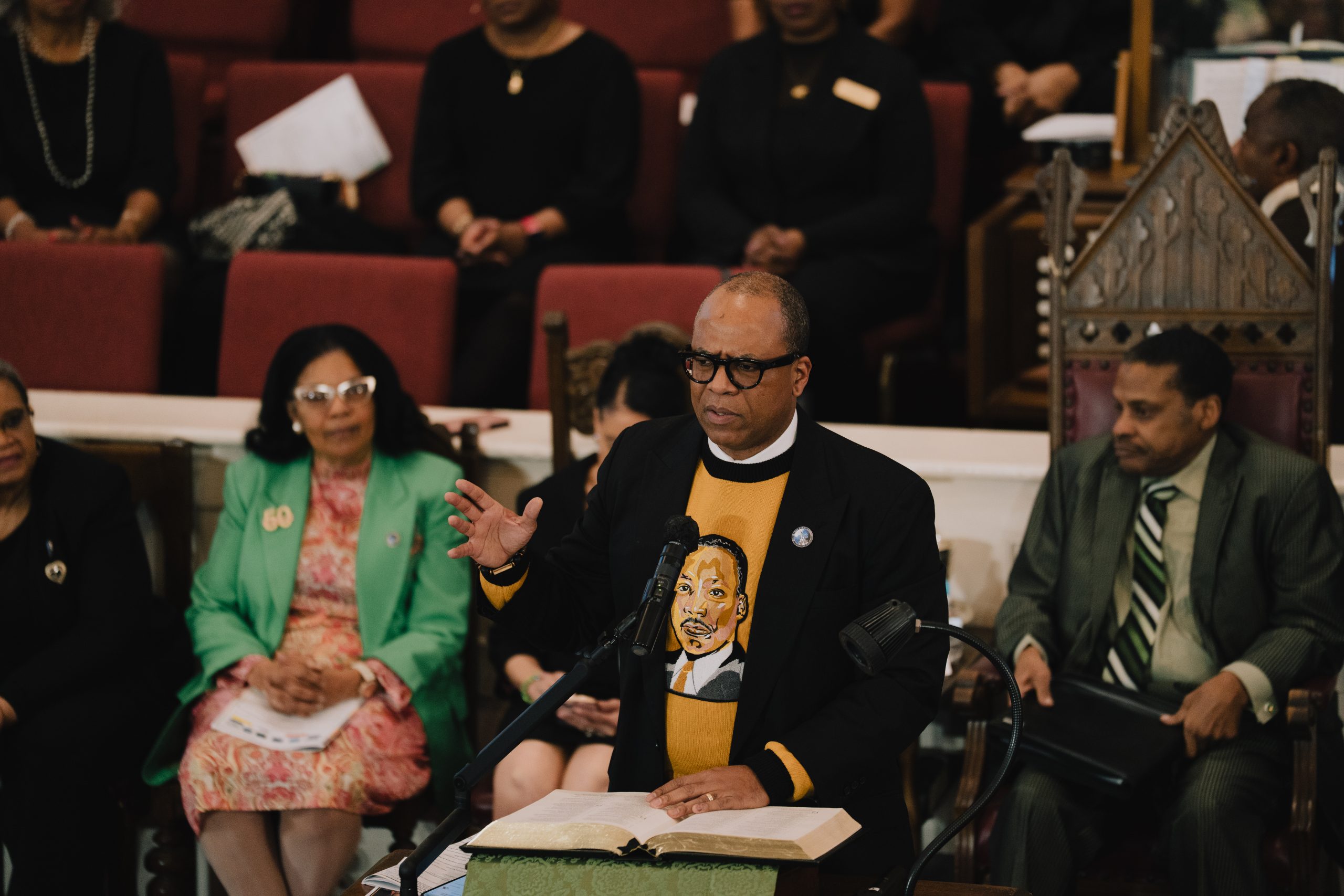'We Shall Overcome': Big Bethel AME hosts MLK Day celebration service