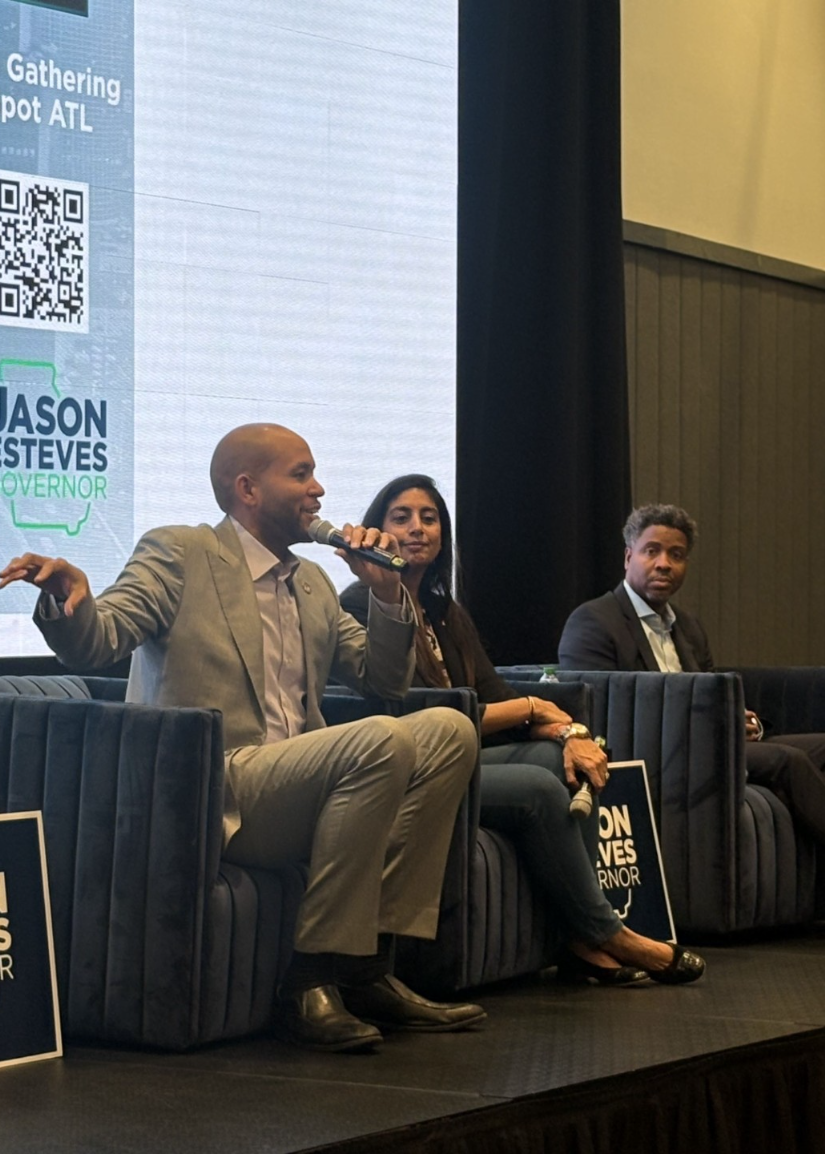 ‘We Can’t Continue to Have the Bully in the White House’: Esteves Says at Gathering Spot Roundtable