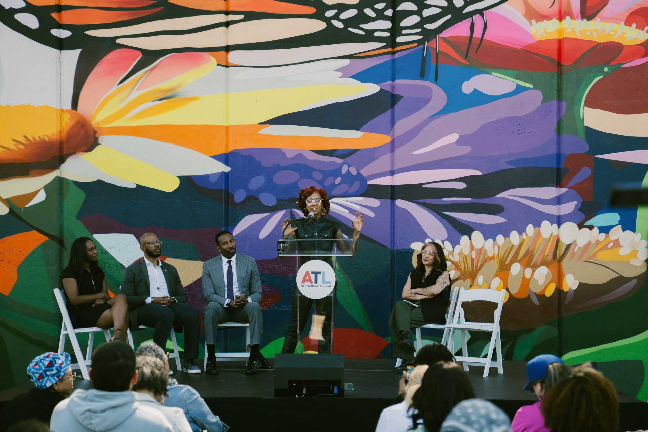 A Love Letter to Atlanta: Wild Seed, Wild Flower mural makes its debut in Atlanta ahead of FIFA World Cup